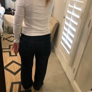 Seven for all mankind 31 ginger high rise wide leg